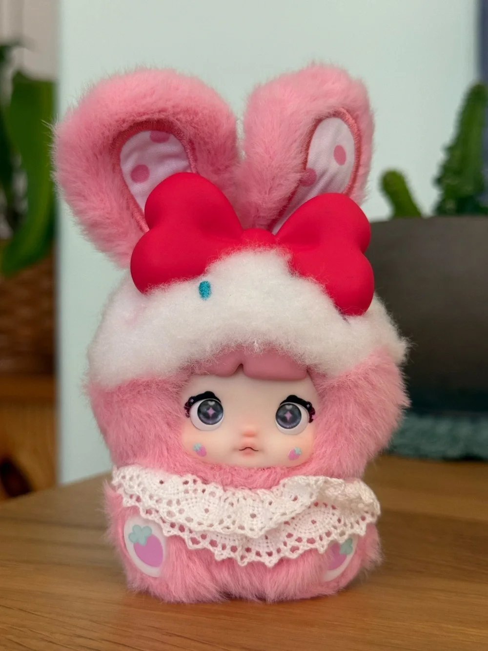 Nommi Baby Sweetheart Bunny 🐰 Strawberry Cream